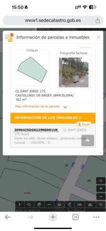 Terreno en calle de Sant Jordi, 175