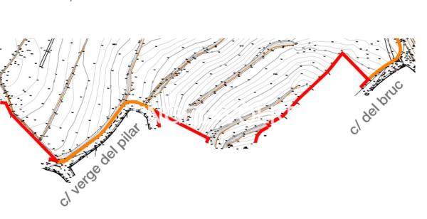 Terreno en calle del Bruc