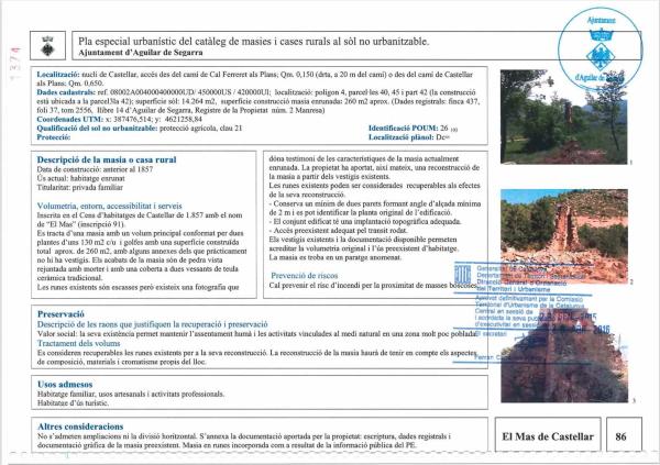 Terreno en Cal Mas s/n