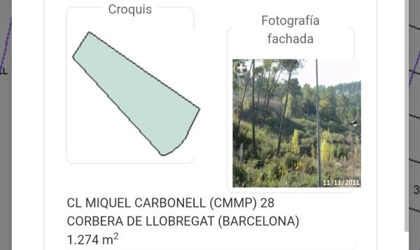 Terreno en calle Miquel Carbonell, 152 b