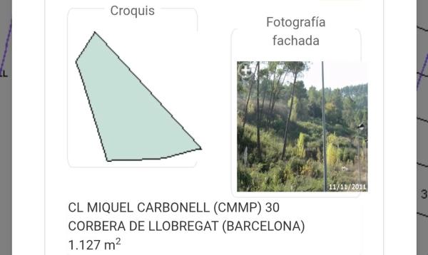 Terreno en calle Miquel Carbonell, 152 b