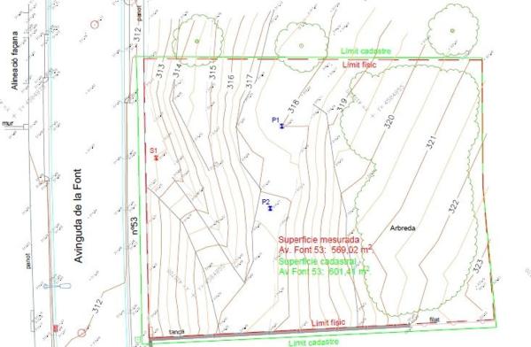 Terreno en avenida de la Font, 53