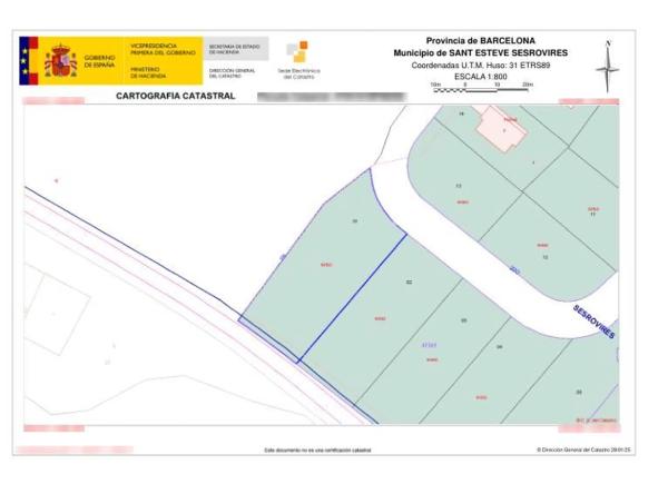 Terreno en plaza Sector Masia Bach