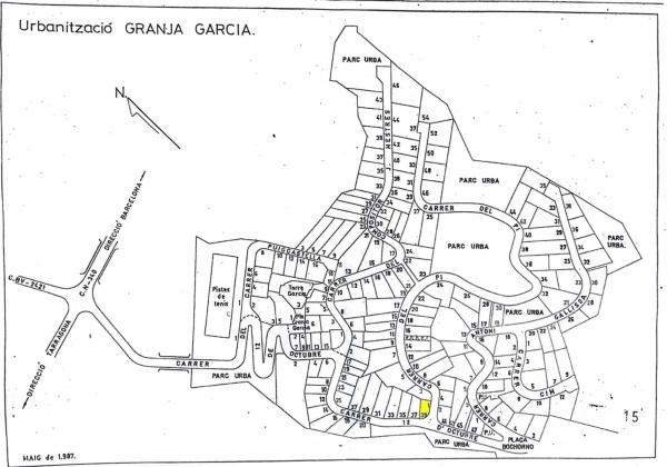 Terreno en calle Dotze d'Octubre, 39