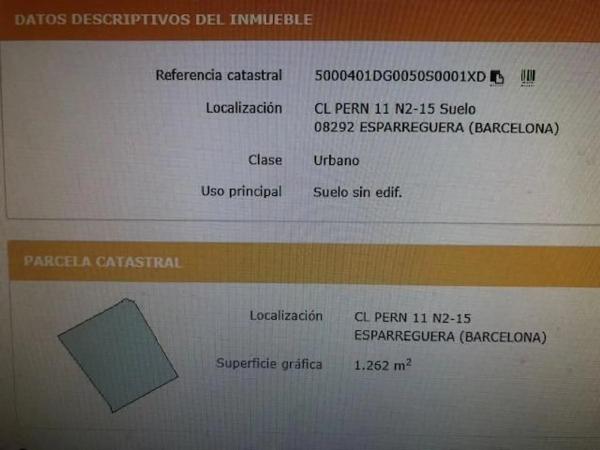 Terreno en Nucli Urbà