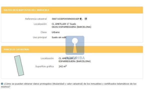 Terreno en calle de l'Ametller