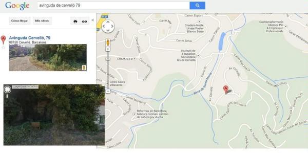 Terreno en avenida Cervelló, 79