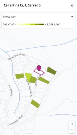 Terreno en calle Pins Cr, 18