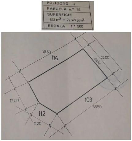 Terreno en avenida dels Pins, 66