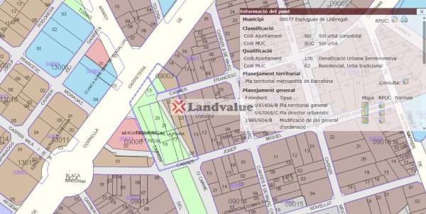 Terreno en calle de Francesc Llunell, 55