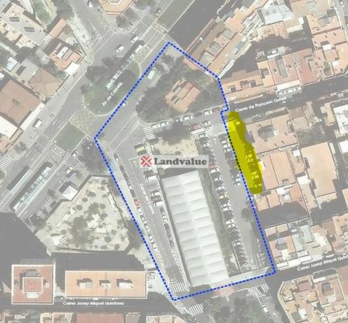 Terreno en calle de Francesc Llunell, 55