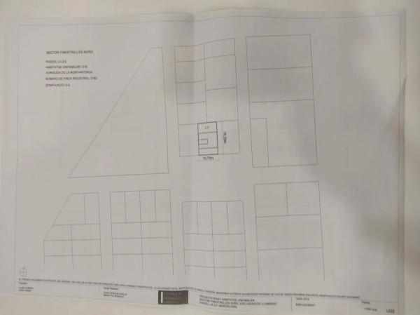 Terreno en Finestrelles