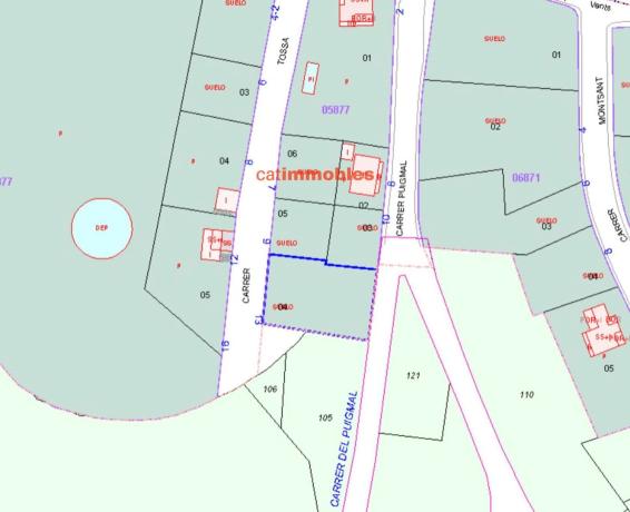 Terreno en calle Tossa