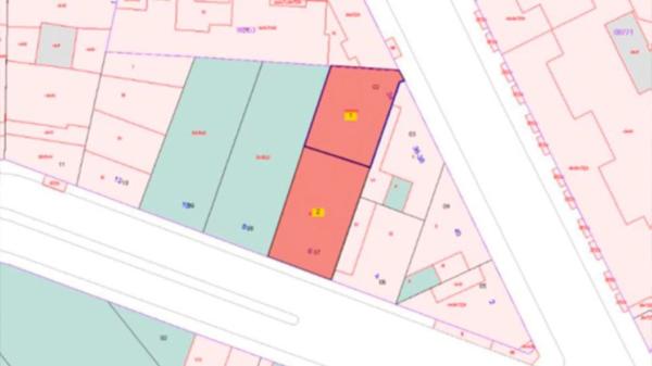 Terreno en calle de Montevideo