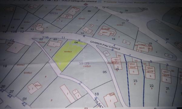 Terreno en calle Pau Casals, 9