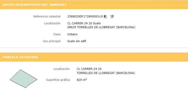 Terreno en calle 24, 20