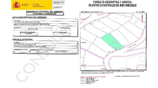 Terreno en avenida Dolça de Provença, 123