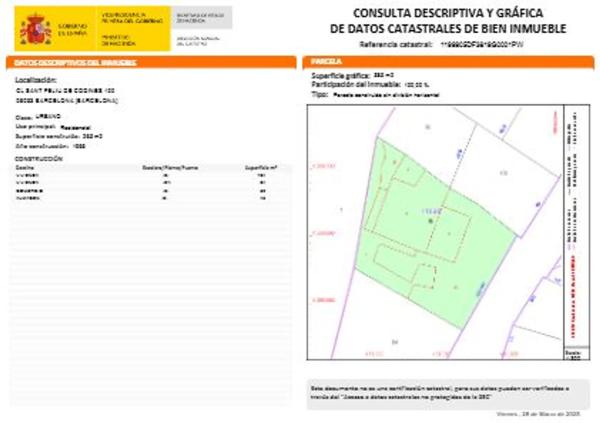 Terreno en calle de Sant Feliu de Codines, 100