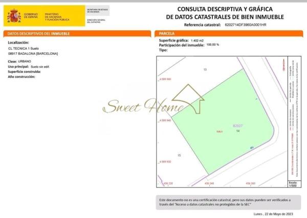 Terreno en Barrio Montigalà