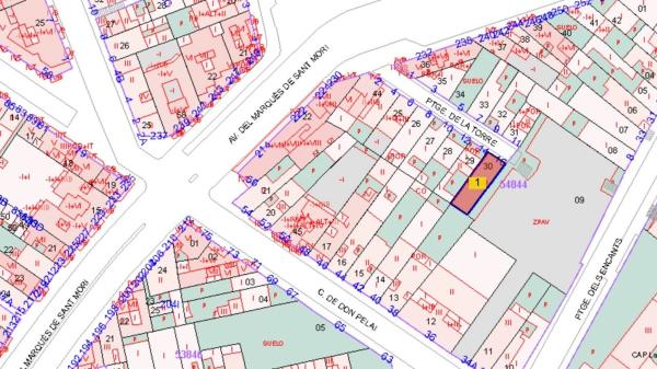 Terreno en Passatge de la Torre