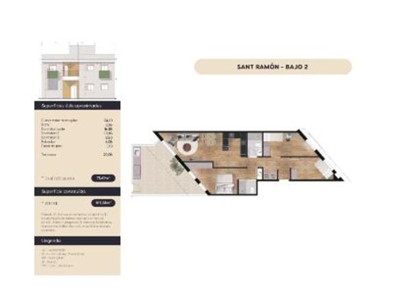 Terreno en calle de Sant Ramon