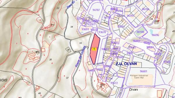 Terreno en calle de Berga