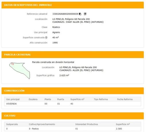 Casa rural en carretera Cuevas de Felechosa s/n