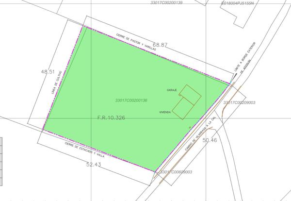 Casa independiente en N-640