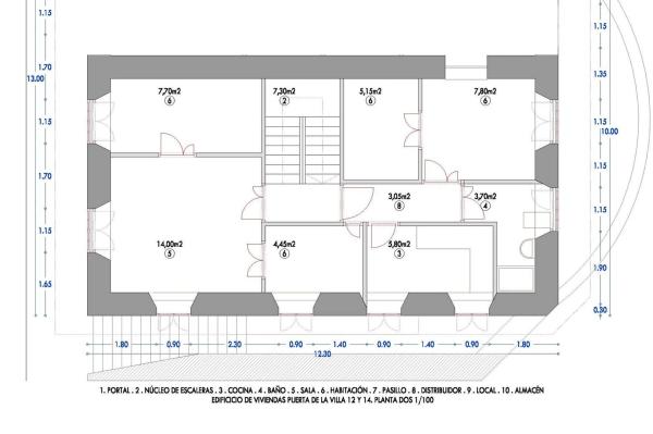 Casa independiente en puerta de la Villa, 12