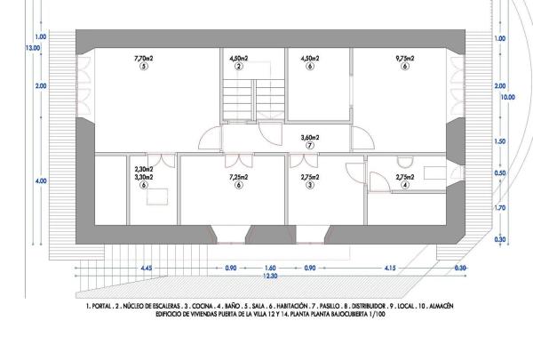 Casa independiente en puerta de la Villa, 12