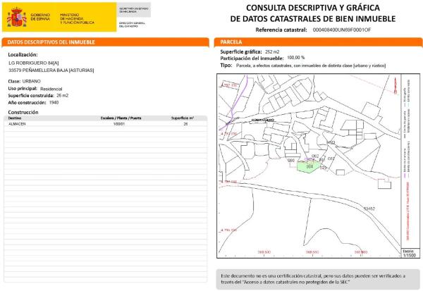 Casa de pueblo en Lugar Robriguero, 84 a