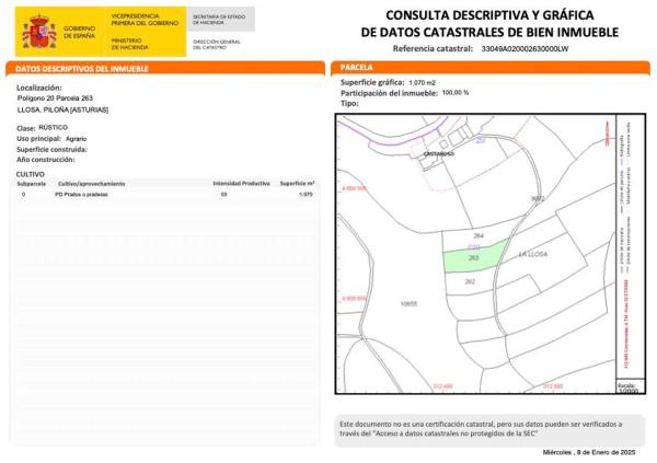 Casa de pueblo en As-258 s/n Sn