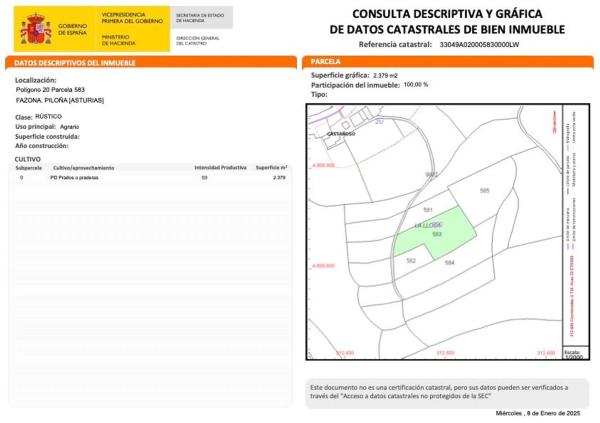 Casa de pueblo en As-258 s/n Sn