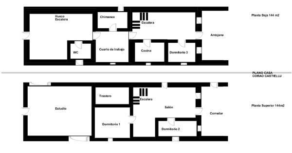 Casa rural en Corao Castillo s/n Calleprincipalsn