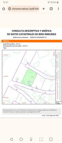 Terreno en Urbanización la Malla, 214