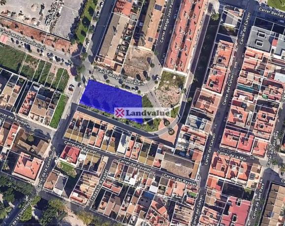 Terreno en calle Metge Joan Pallars, 4 -12