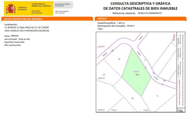 Terreno en calle Morera, 10