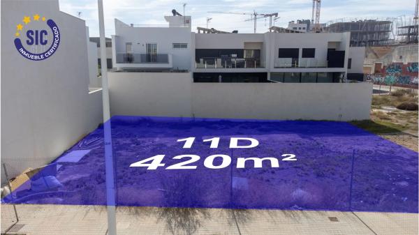 Terreno en calle Pablo Sarasate, 11