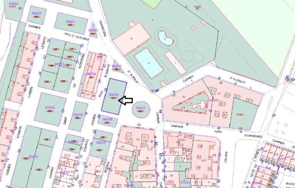 Terreno en calle Fray Domingo de Petrés