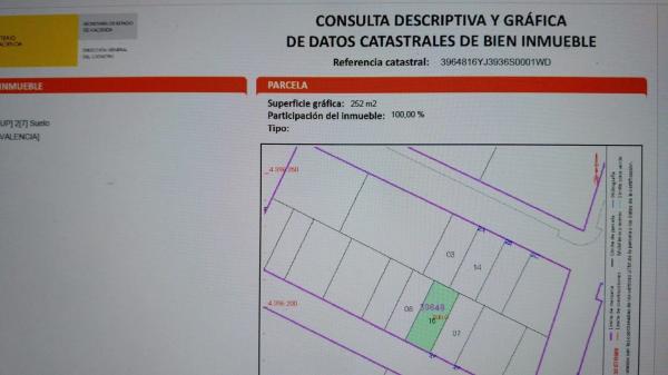 Terreno en plaza P.p. Norte Palancia, 13