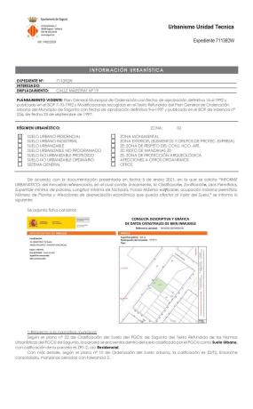 Terreno en avenida del Maestrat, 19