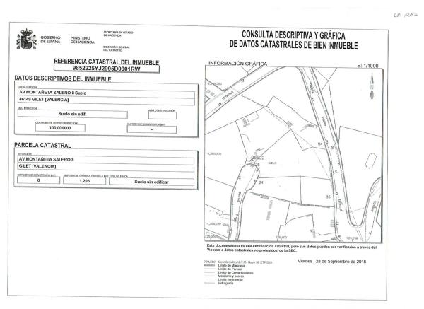 Terreno en avenida montañeta salero, 8