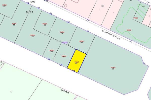 Terreno en CL Pere Antoni Beuter 18 Suelo 46500 Sagunto / Sagunt (valencia) s/n