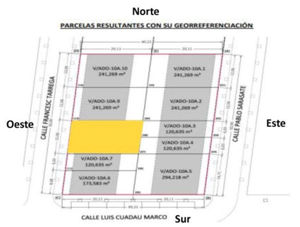 Terreno en calle Francesc Tarrega s/n