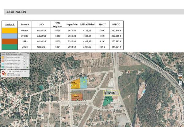 Terreno en Urbanizacion Pla de la Venta Sect. 1, 1 b