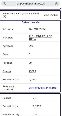 Terreno en Urbanización Mas de Escoto, 292