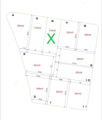 Terreno en calle Número 5 Sector R-11