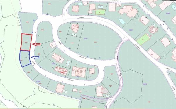 Terreno en calle Canteres, 18