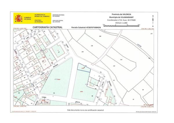 Terreno en Vilamarxant