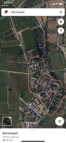 Terreno en Alqueria de Chilet urbanización barranquet, 25